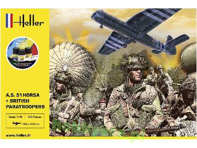 A.S. 51 Horsa + British Paratroopers - Starter Set - image 2