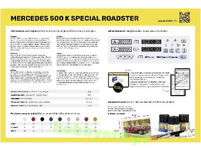 Mercedes 500k Special Roadster - Starter Set - image 3