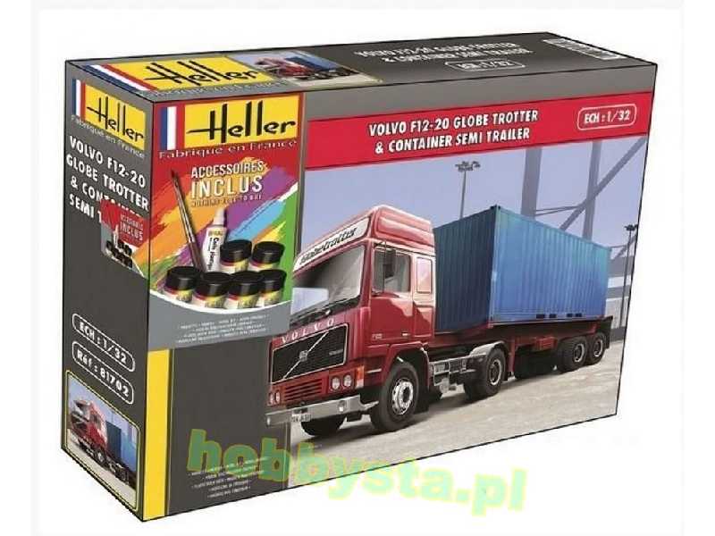 Volvo F12-20 Globe Trotter & Container Semi Trailer Starter Set - image 1