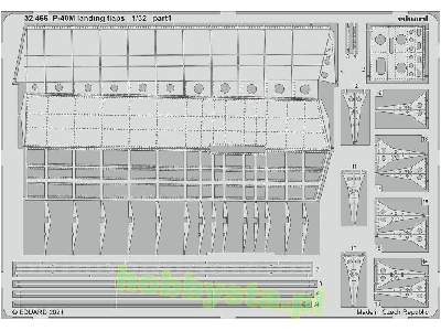P-40M landing flaps 1/32 - image 1