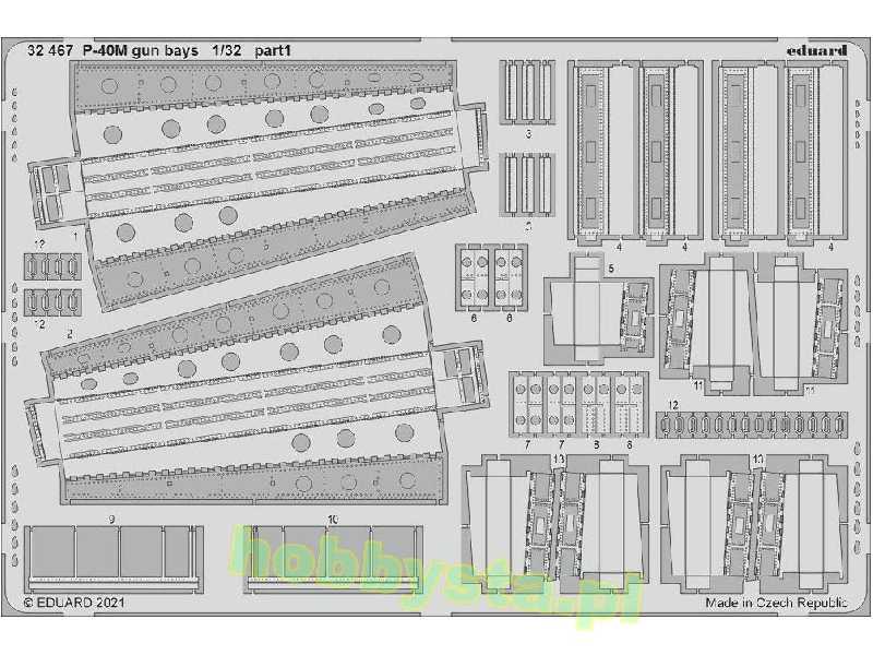 P-40M gun bays 1/32 - image 1