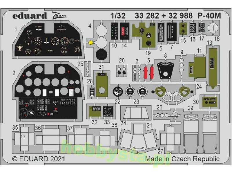 P-40M interior 1/32 - image 1