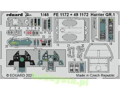 Harrier GR.1 1/48 - Kinetic - image 1