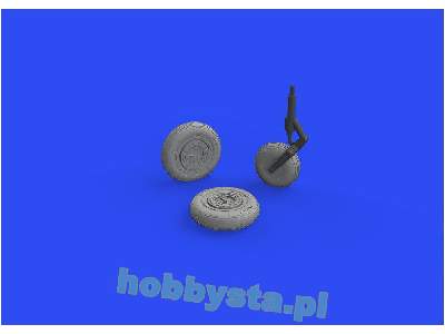 MiG-15 wheels 1/48 - Hobby 2000 - image 8