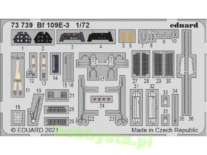 Bf 109E-3 1/72 - image 1