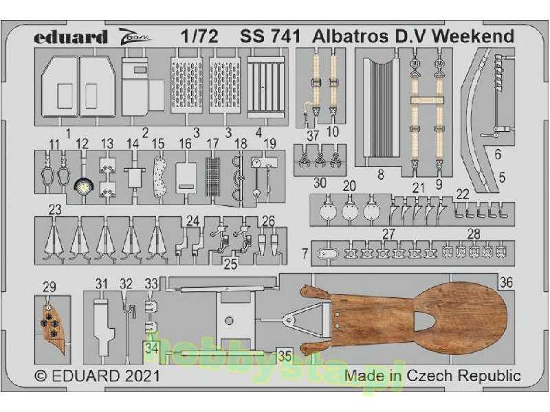 Albatros D. V Weekend 1/72 - image 1