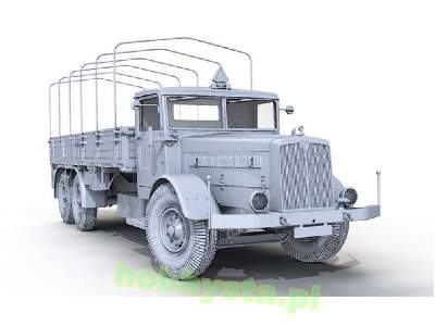 Faun L900 Hardtop Incl. Softtop Cab Extra 9 Ton Tank Transporter - image 3