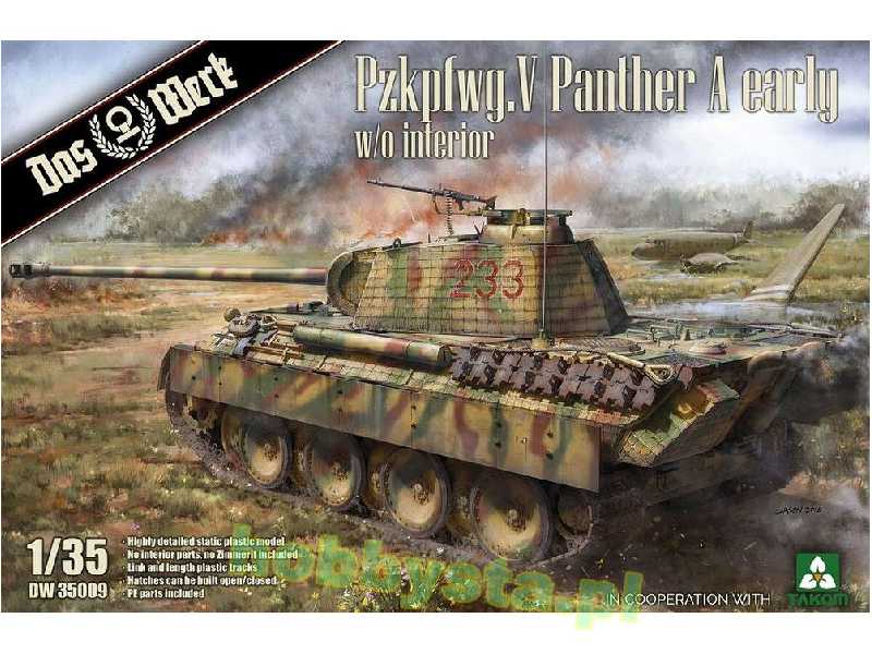 Pzkpfwg.V Panther A Early W/O Interior - image 1