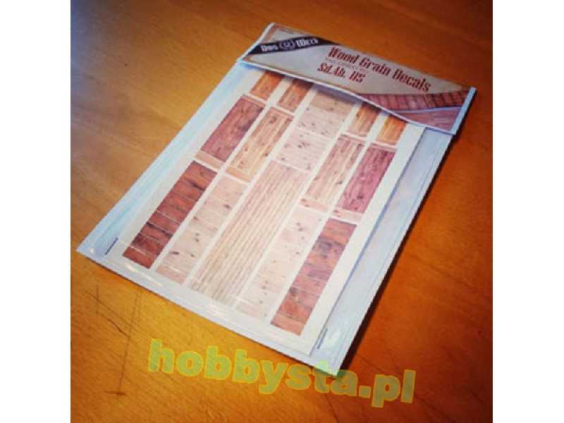 Wood Grain Decals Tailored To Sd.Ah. 115 - image 1