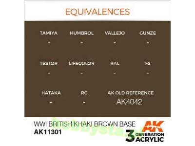 AK 11301 WWi British Khaki Brown Base - image 3