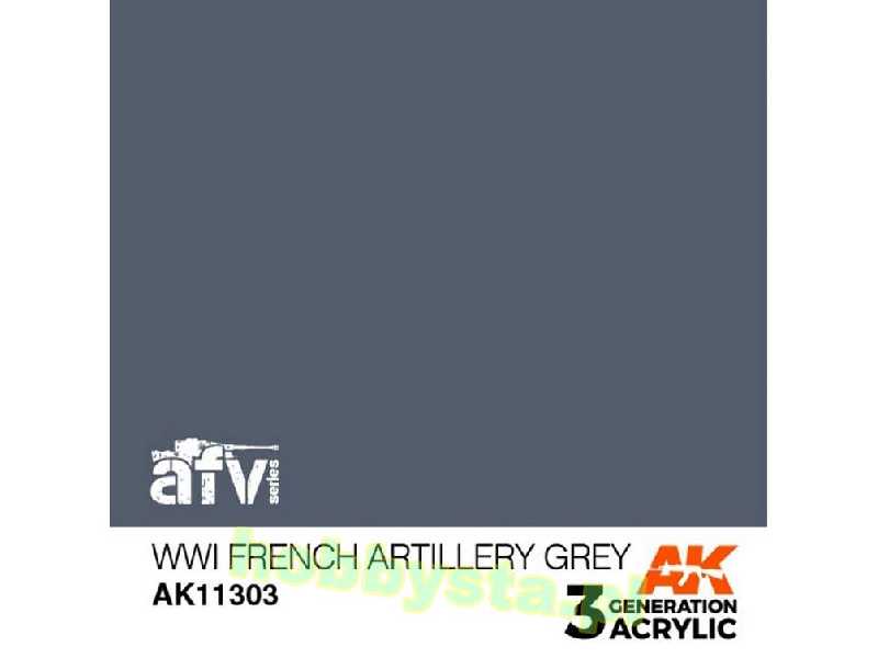AK 11303 WWi French Artillery Grey - image 1