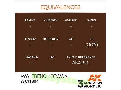 AK 11304 WWi French Brown - image 3