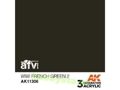 AK 11306 WWi French Green 2 - image 1