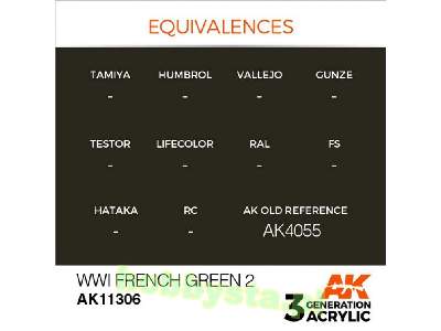 AK 11306 WWi French Green 2 - image 3
