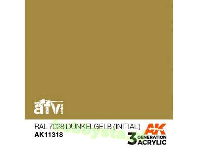 AK 11318 RAL 7028 Dunkelgelb (Initial) - image 1