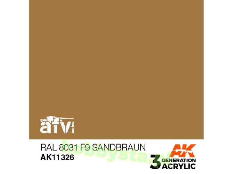 AK 11326 RAL 8031 F9 Sandbraun - image 1