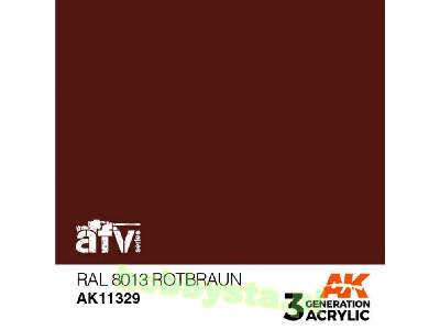 AK 11329 RAL 8013 Rotbraun - image 1