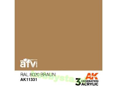 AK 11331 RAL 8020 Braun - image 1