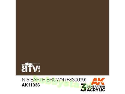 AK 11336 N&#186;5 Earth Brown (Fs30099) - image 1