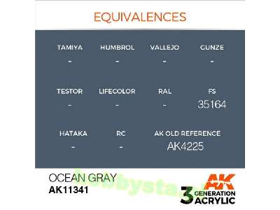 AK 11341 Ocean Gray (Fs35164) - image 3