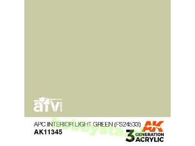 AK 11345 Apc Interior Light Green (Fs24533) - image 1