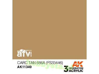 AK 11349 Carc Tan 686a (Fs33446) - image 1