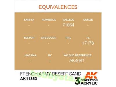 AK 11363 French Army Desert Sand - image 3