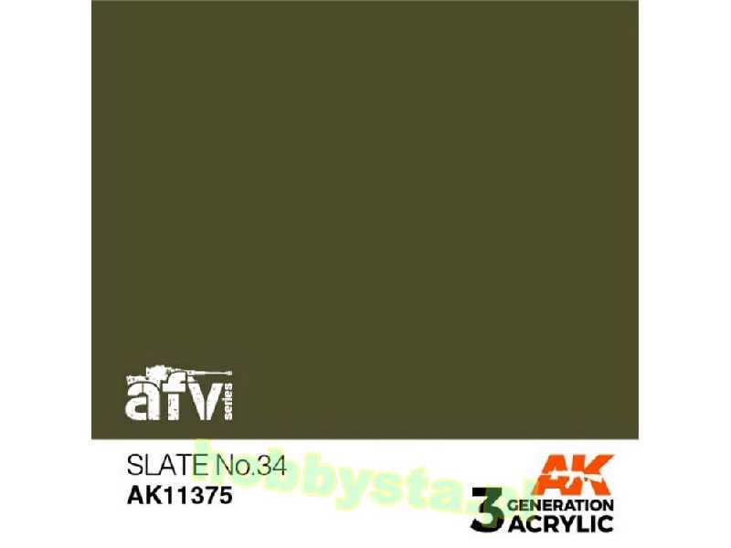 AK 11375 Slate No.34 - image 1