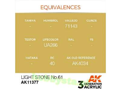 AK 11377 Light Stone No.61 - image 3