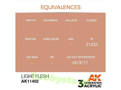 AK 11402 Light Flesh - image 3