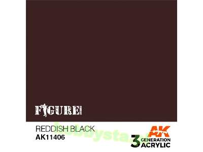 AK 11406 Reddish Black - image 1