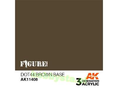 AK 11408 Dot44 Brown Base - image 1