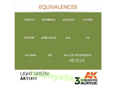 AK 11411 Light Green - image 3