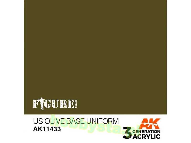 AK 11433 US Olive Base Uniform - image 1