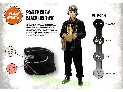 AK 11622 Panzer Crew Black Uniforms Set - image 3