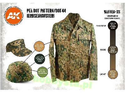 AK 11623 Waffen-SS Pea Dot Pattern/Dot44 (Erbsenmuster) Set - image 3