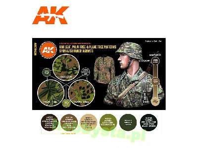 AK 11626 OAK Leaf, Palm Tree & Plane Tree Patterns Spring/Summer - image 2