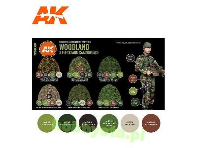 AK 11632 Woodland & Flecktarn Camouflage Set - image 2