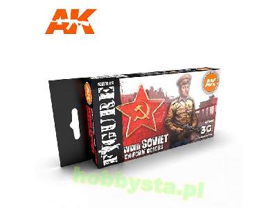 AK 11635 WWii Soviet Uniform Colors Set - image 1