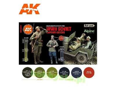AK 11635 WWii Soviet Uniform Colors Set - image 2