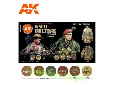 AK 11636 WWii British Uniform Colors Set - image 2