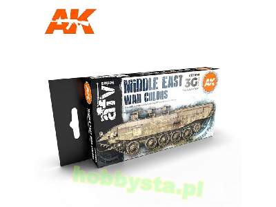 AK 11648 Middle East War Colors Set - image 1