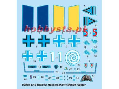 German Messerschmitt Me509 Fighter - image 4