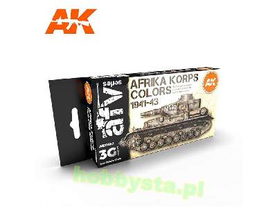 AK 11652 Afrika Korps Colors 1941-43 Set - image 1