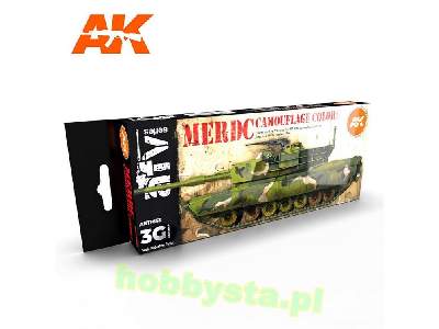 AK 11653 Merdc Camouflage Colors Set - image 1
