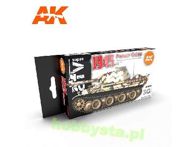 AK 11654 1945 Panzer Colors Set - image 1