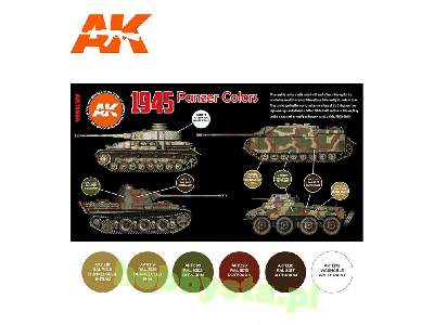 AK 11654 1945 Panzer Colors Set - image 2