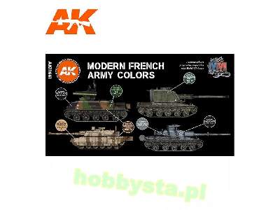 AK 11661 Modern French Army Colors Set - image 2