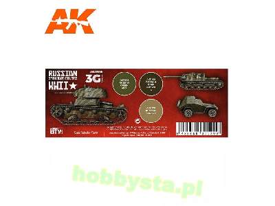 AK 11665 WWii Russian Standard Colors Set - image 2