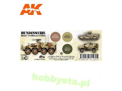 AK 11666 Bundeswehr Desert Camouflage Colors Set - image 2
